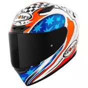 Suomy Track-1 Troy Bayliss Replica 2002 Мотошлем Белый