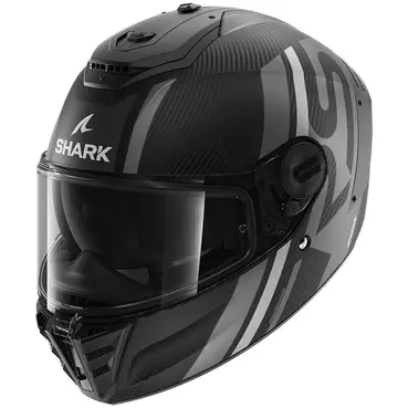 Shark Spartan Rs Carbon Shawn Mat Мотошлем Grey Серый