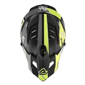Acerbis Profile Junior Мотошлем Black Yellow Желтый
