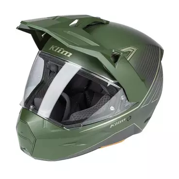 Klim X1 Alpha Quanta Мотошлем Green Matt Зеленый