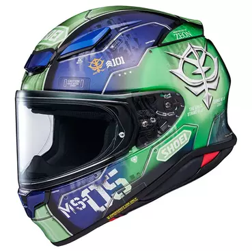 Shoei Nxr 2 Zaku I Tc-11 Мотошлем Зеленый