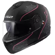 Ls2 Ff908 Strobe 2 Lux Modular Мотошлем Black Matt Pink Розовый