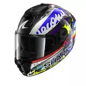 Shark Spartan Rs Carbon Streetrush Мотошлем Blue Синий