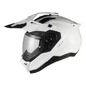 Nexx X.rally Plain Мотошлем White Белый