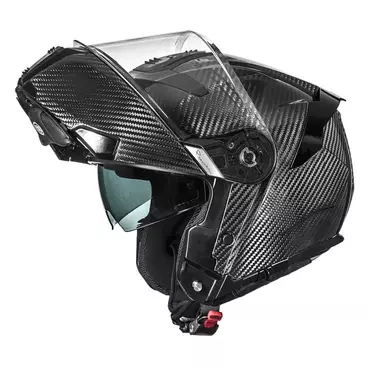 Premier Legacy Gt Carbon Modular Мотошлем Black Черный