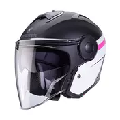 Caberg Soho Zephyr Мотошлем Black White Fuchsia Розовый