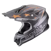 Scorpion Vx-16 Evo Air Patriot Мотошлем Copper Черный