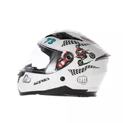 Acerbis Carlino Kid 2206 Мотошлем White Белый