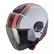 Scorpion Exo City 2 Vel Мотошлем Grey Red Серый