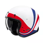 Hjc V31 Emgo Мотошлем White Blue Red Белый