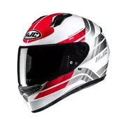 Hjc C10 Hiper Мотошлем White Red Белый
