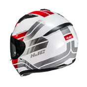 Hjc C10 Hiper Мотошлем White Red Белый