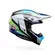 Bell Moto-10 Spherical Grid Мотошлем White Blue Синий