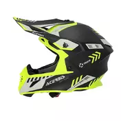 Acerbis X-track Mips 2206 Мотошлем Yellow Black Желтый