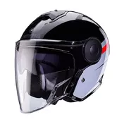 Caberg Soho Zephyr Мотошлем Black Grey Red Серый