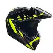 Agv Ax9 E2206 Carbon Steppa Мотошлем Yellow Желтый