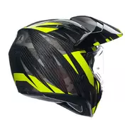 Agv Ax9 E2206 Carbon Steppa Мотошлем Yellow Желтый
