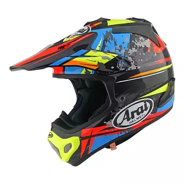 Arai Mx-v Evo Track Мотошлем Черный