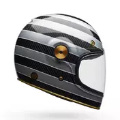 Bell Bullitt Gt Carbon Roland Sand Temple Мотошлем Silver Белый