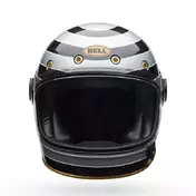 Bell Bullitt Gt Carbon Roland Sand Temple Мотошлем Silver Белый