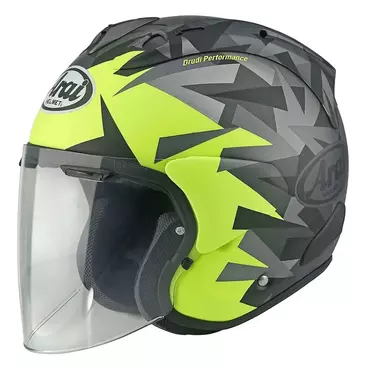 Arai Sz-r Vas Evo Mimesis Мотошлем Yellow Желтый