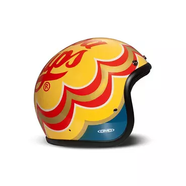 Dmd Jet Retro Candy Мотошлем Желтый