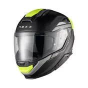 Nexx X.tr Quanta Мотошлем Black Yellow Желтый