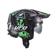Ufo Sheratan 2206 2024 Мотошлем Legendary Edition Черный