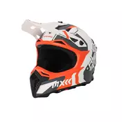 Acerbis Profile 5 Мотошлем White Orange Оранжевый