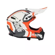 Acerbis Profile 5 Мотошлем White Orange Оранжевый