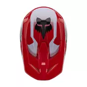 Fox V1 Lean Мотошлем Red Fluo Красный