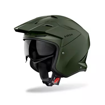 Airoh Kombakt Мотошлем Military Green Matt Зеленый