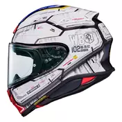 Shoei Nxr 2 Gundam Tc-10 Мотошлем Белый