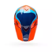 Bell Mx-10 Mips Youth Wave Мотошлем Orange Blue Оранжевый