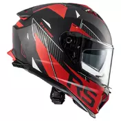Premier Typhoon Fr 92 Bm Мотошлем Red Black Красный