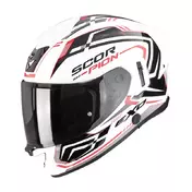 Scorpion Exo 530 Air Slope Мотошлем White Red Белый