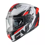 Premier Evoluzione Pr 8 Мотошлем White Red Белый
