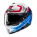 Hjc I71 Viz Мотошлем Blue Red Синий