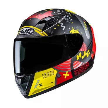 Hjc Y10 Mika Мотошлем Black Yellow Желтый