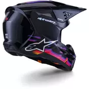 Alpinestars SM3 Force Youth Motocross Enduro Мотошлем ECE06 Gloss Black
