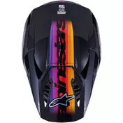 Alpinestars SM3 Force Youth Motocross Enduro Мотошлем ECE06 Gloss Black