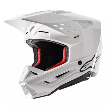 Alpinestars Sm5 2206 Solid Мотошлем White Белый