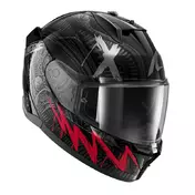 Shark D-skwal 3 Shiever Мотошлем Anthracite Red Красный