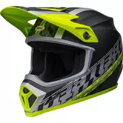 Bell Mx 9 Mips Offset Мотошлем Black Matt Yellow Желтый
