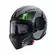 Caberg Jet Ghost X Vyrus Мотошлем Black Green Matt Зеленый