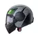 Caberg Jet Ghost X Vyrus Мотошлем Black Green Matt Зеленый
