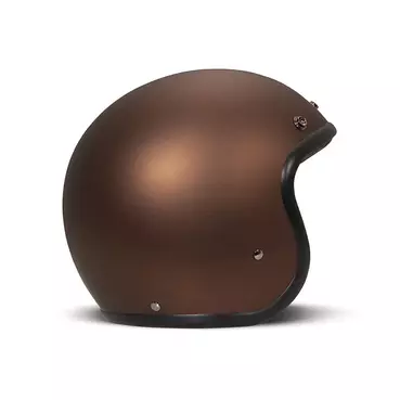 Dmd Jet Retro Caffe Мотошлем Коричневый