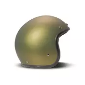 Dmd Jet Retro Мотошлем Olive Gold Зеленый