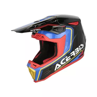 Acerbis Whoops Мотошлем Black Blue Синий