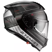 Premier Evoluzione Sp 92 Мотошлем Grey Серый